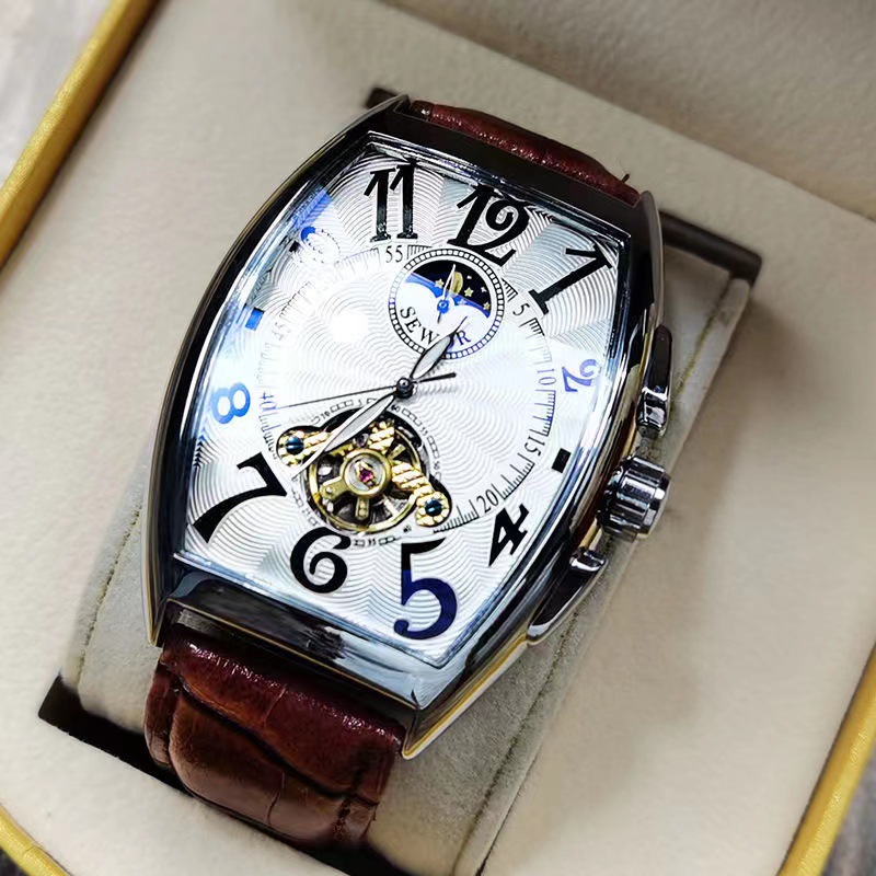 Seiko Watch Presage - ساعات يد رجالي ميكانيكية من SEWOR