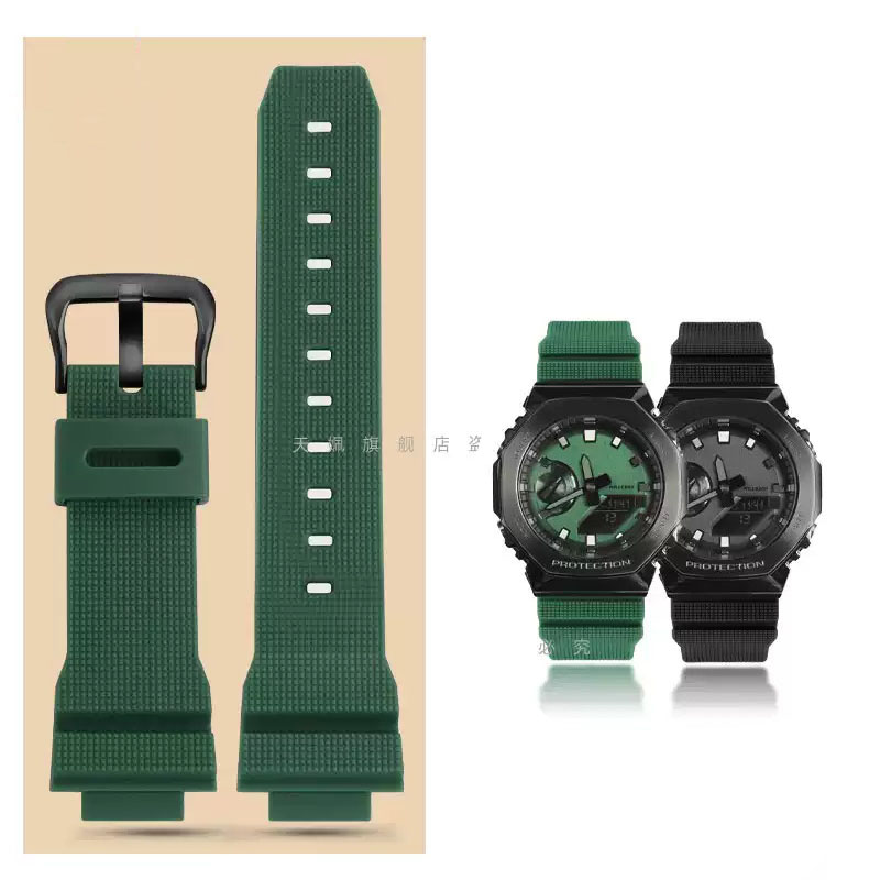 Casio Watch G-Shock Ga-2100 - حزام ساعة رياضي رجالي مقاوم للماء