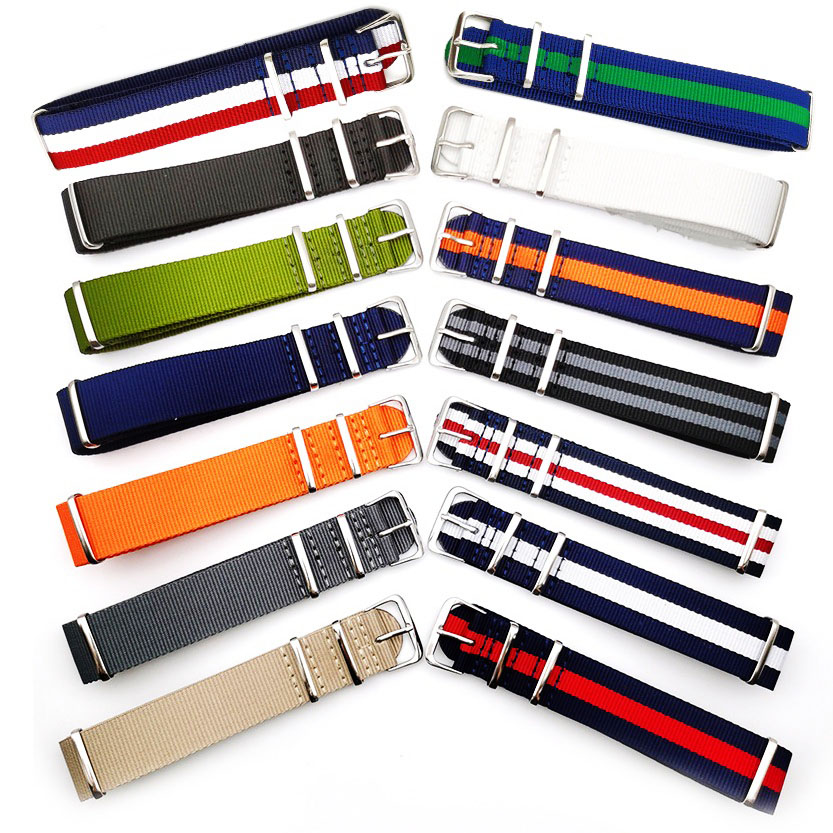 Canvas Strap Watch - قماش الفرقة ل حزام ساعة اليد