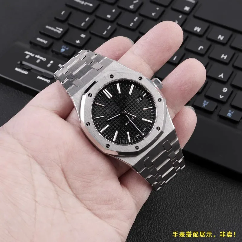 904 الصلبة الفولاذ المقاوم للص - مراجعة Audemars Piguet Watch Royal Oak وسعره