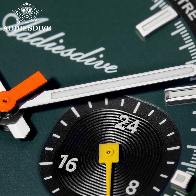 Addiesdive 2025 جديد أفضل 38 م - مراجعة Rubber Strap Diver وسعره