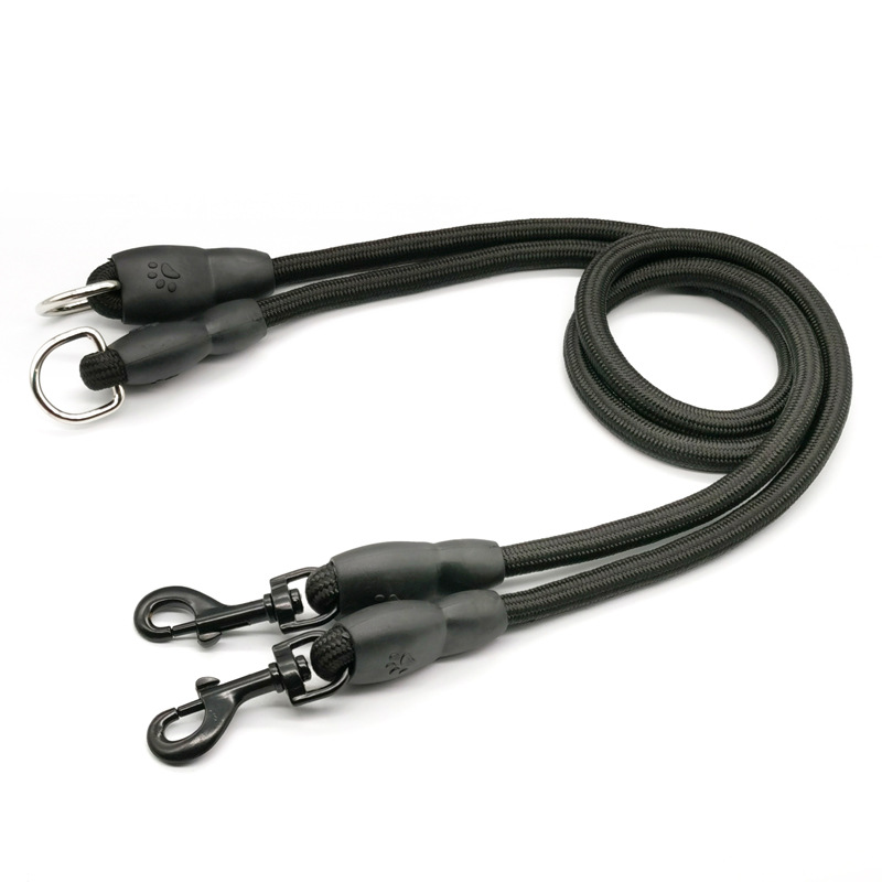 الكلب المقود المقاود المزدوجة  - مراجعة Leather Strap Quick Release وسعره