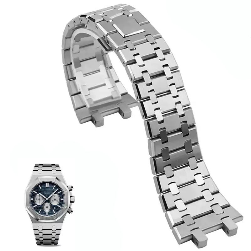 316 حزام ساعة من الفولاذ المقا - مراجعة Audemars Piguet Watch Royal Oak وسعره