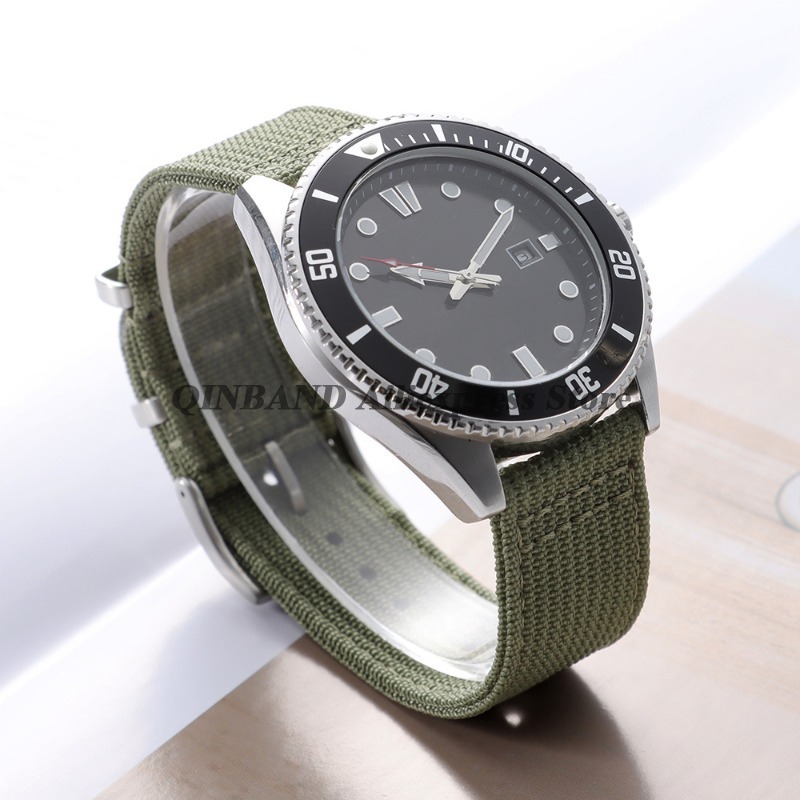حزام ساعة سريع الفك مقاس 20 مم - مراجعة Canvas Strap Watch وسعره