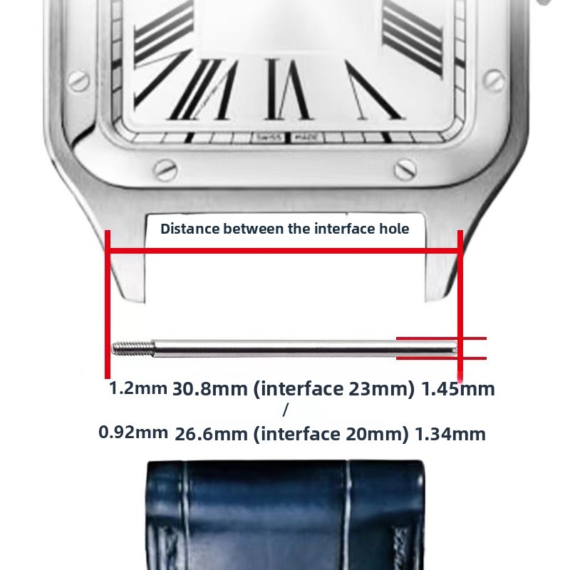 ل كارتييه سانتوس 100 حزام ساعة - مراجعة Cartier Watch Santos وسعره