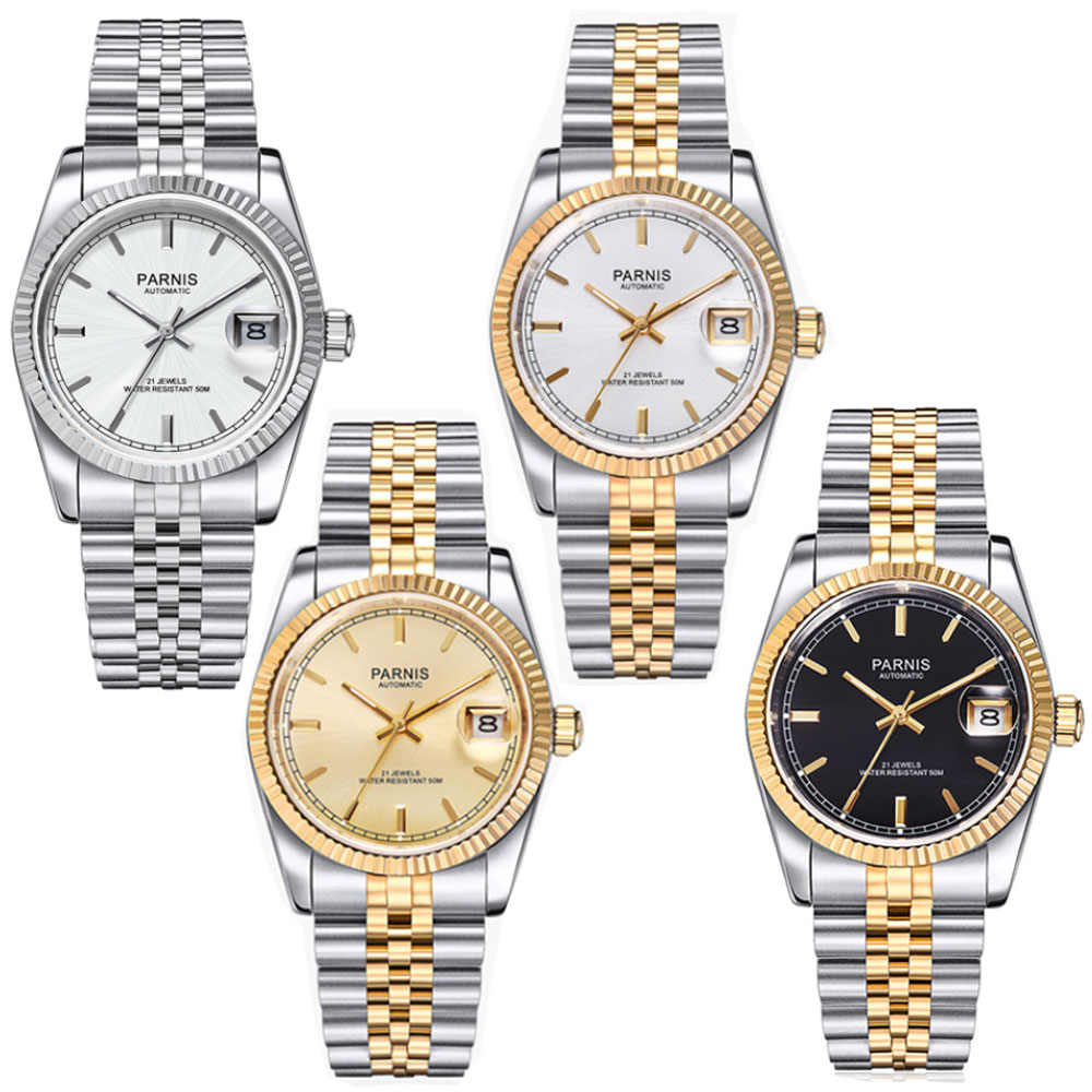 ساعة بارنيس أوتوماتيكية للرجال - مراجعة Rolex Watch Datejust وسعره