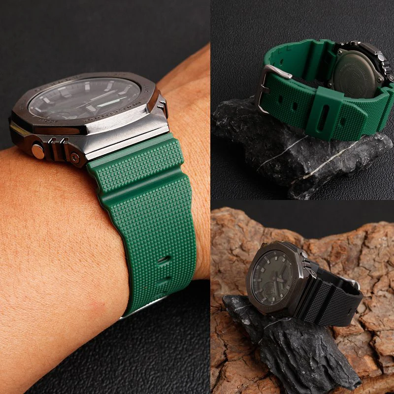 حزام ساعة رياضي رجالي مقاوم لل - مراجعة Casio Watch G-Shock Ga-2100 وسعره