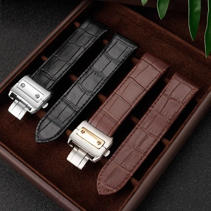 20 مللي متر 23 مللي متر حزام س - مراجعة Cartier Watch Santos وسعره