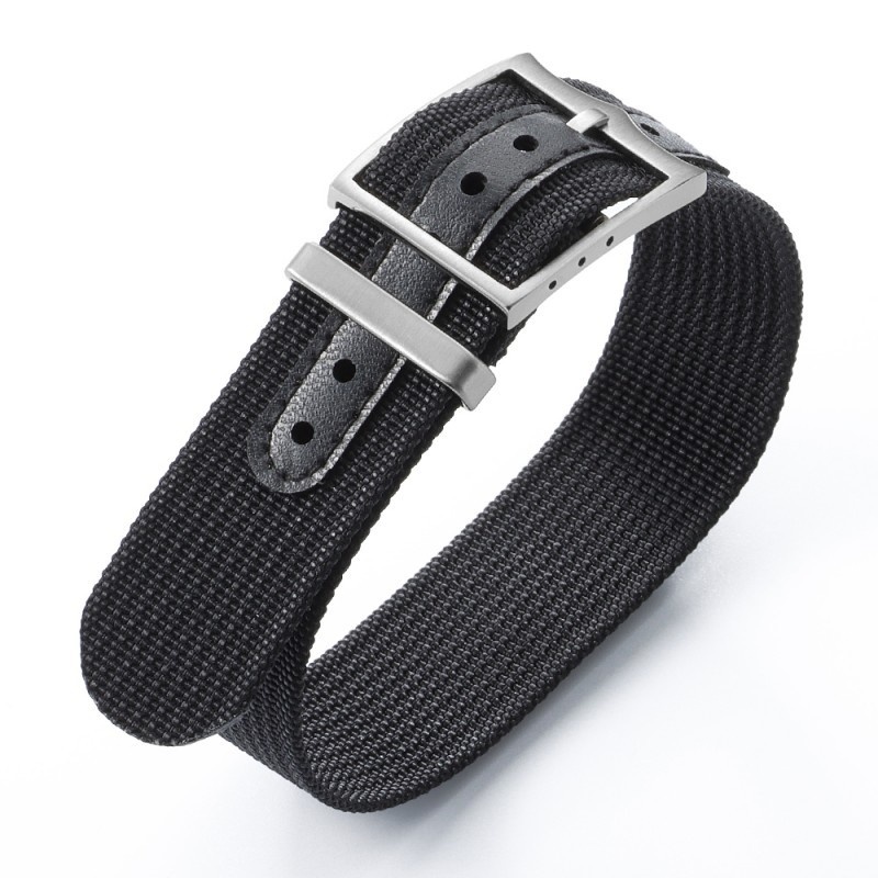 حزام ساعة رياضي من النايلون عا - مراجعة Canvas Strap Watch وسعره