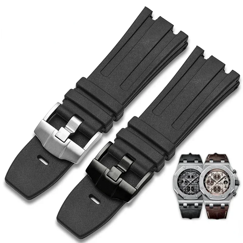 حزام ساعة مطاطي لساعة أوديمارس - مراجعة Audemars Piguet Watch Royal Oak Offshore وسعره