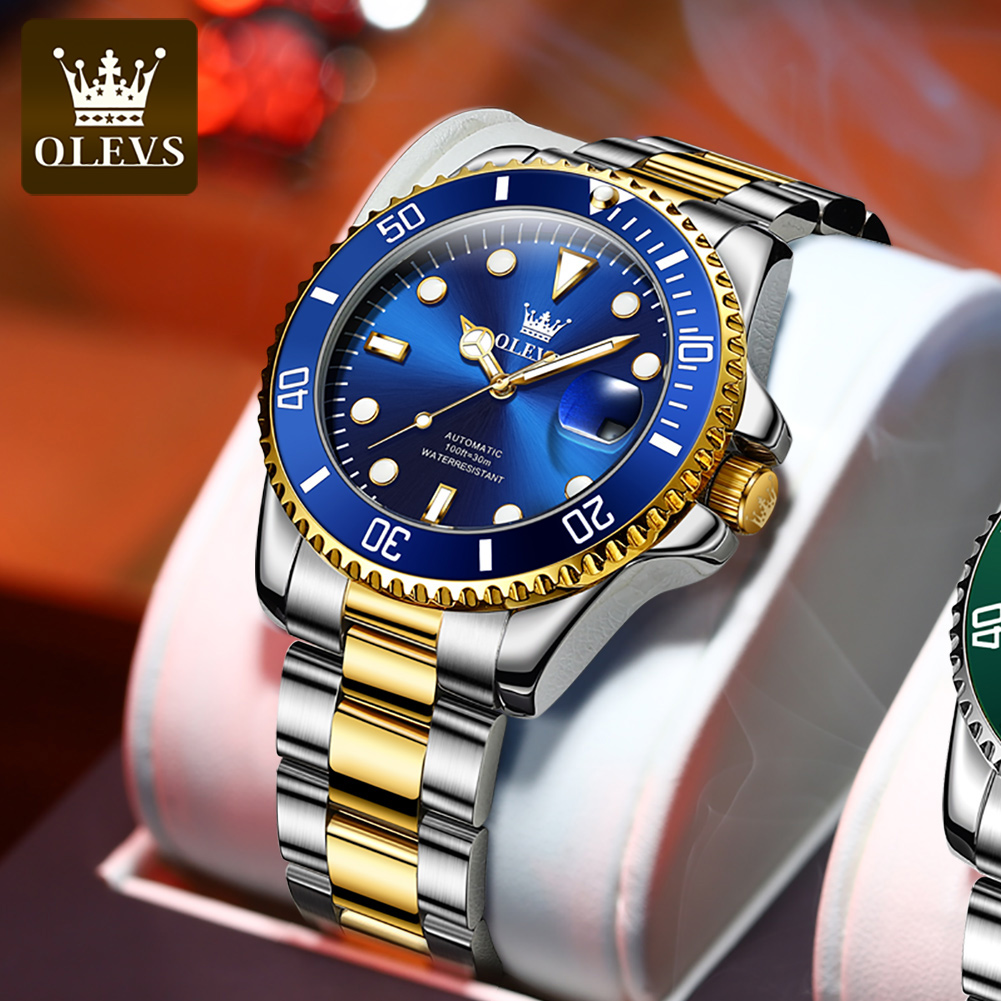 OLEVS 6650 ساعة رجالية كلاسيكي - مراجعة Rolex Watch Datejust وسعره