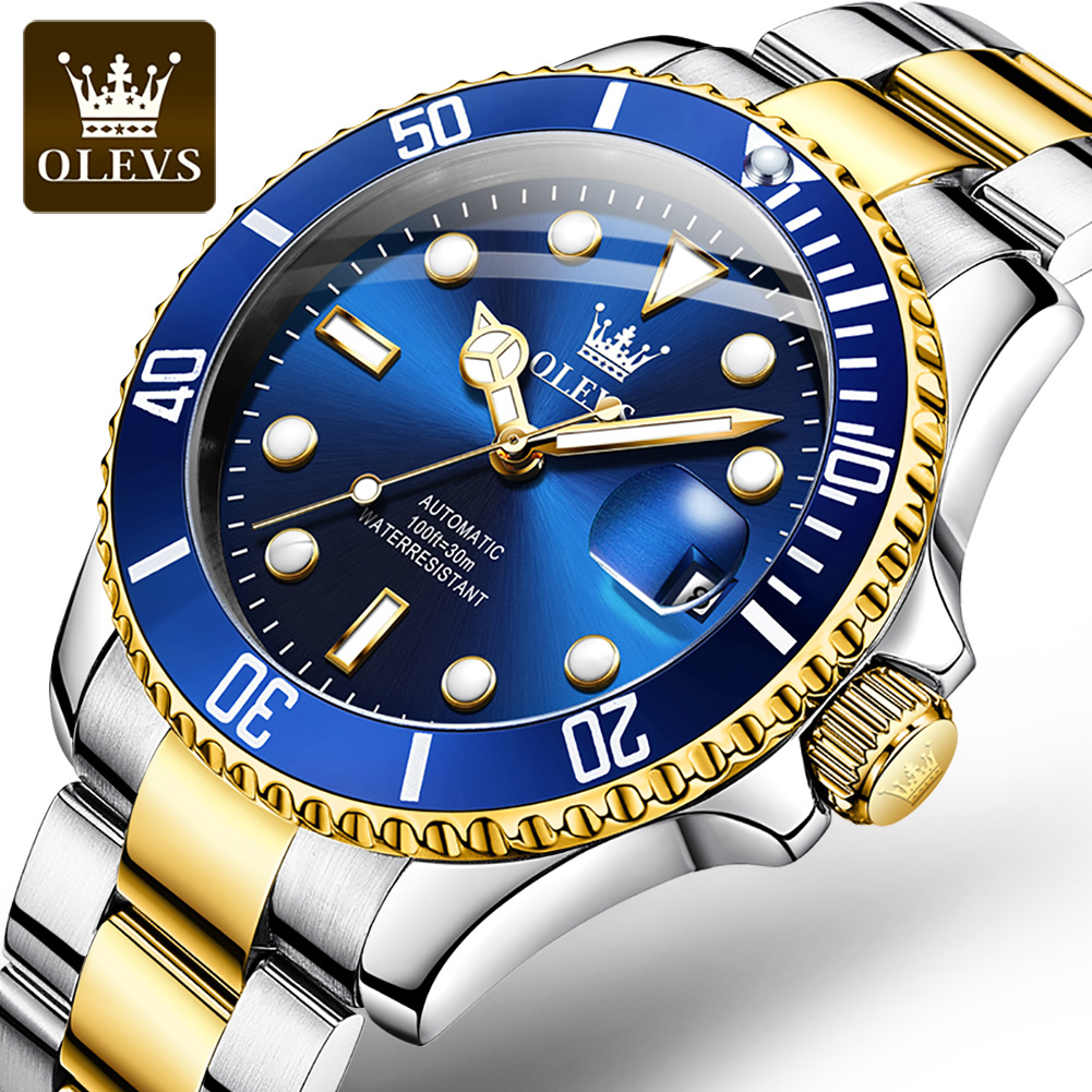 OLEVS 6650 ساعة رجالية كلاسيكي - مراجعة Rolex Watch Datejust وسعره