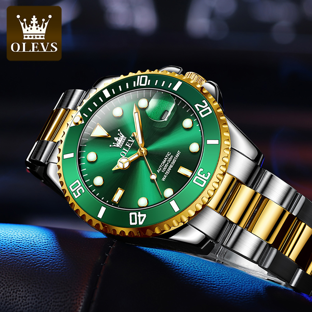 OLEVS 6650 ساعة رجالية كلاسيكي - مراجعة Rolex Watch Datejust وسعره