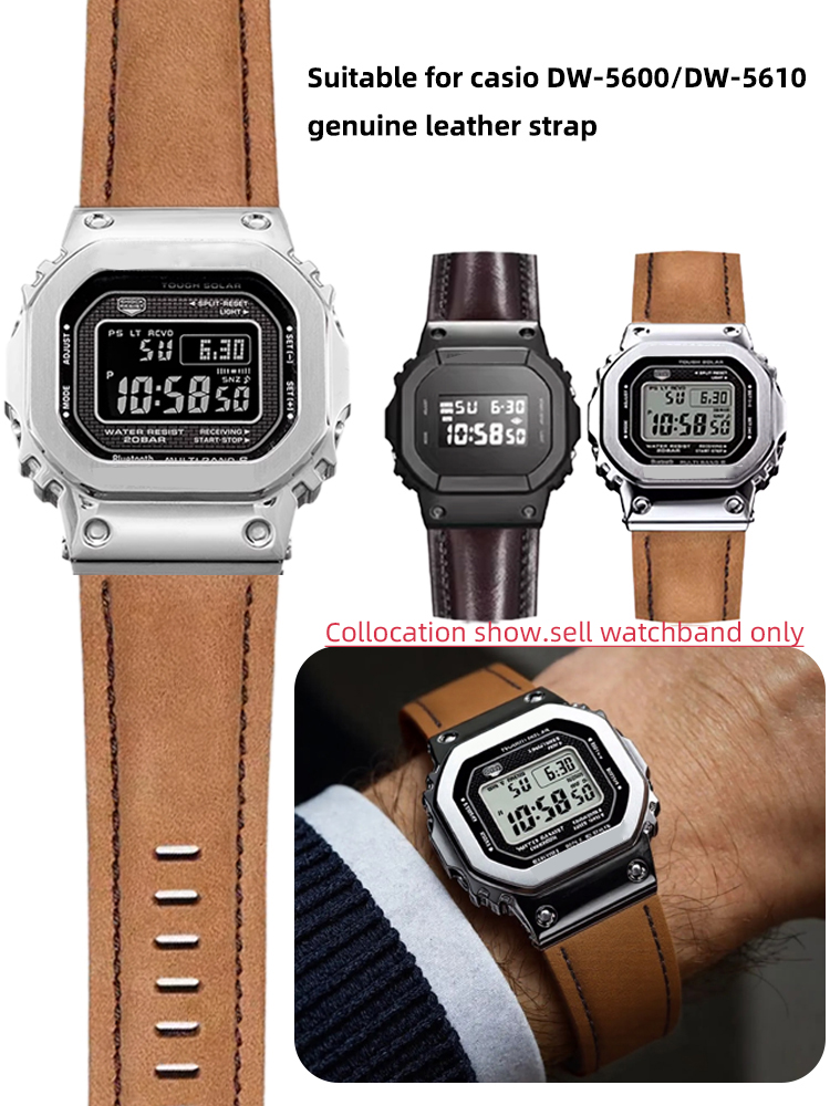 DW-5600 ماتي ريترو جلد طبيعي ح - مراجعة Casio Watch G-Shock Dw-5600 وسعره